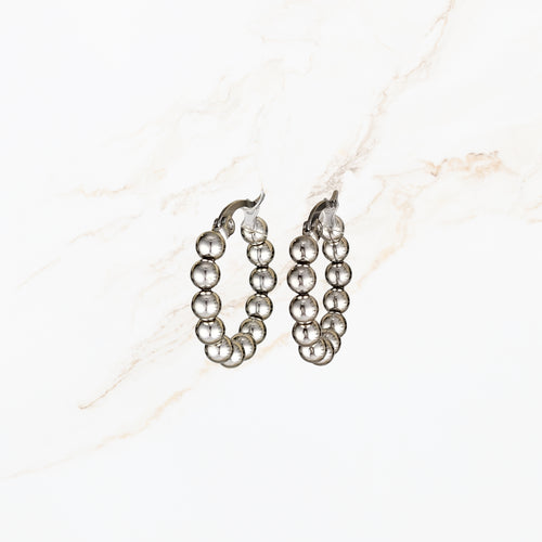 Perlenring – Ohrring 