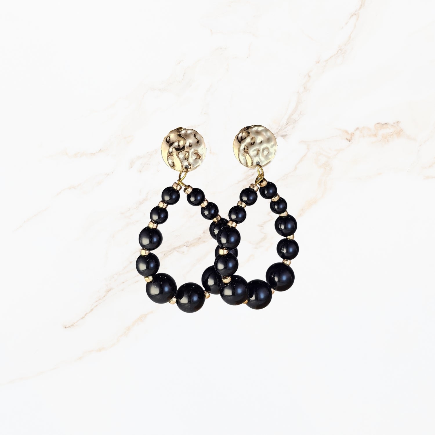 Nyra Noir Bead Drops