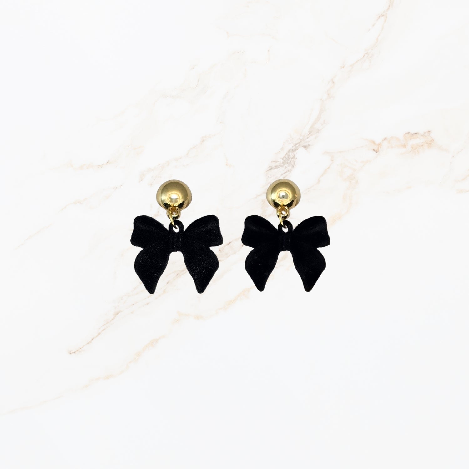 Velvet Bow Earrings