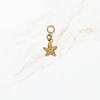 Seyso sea star stainless steel bedeltje uit Design Your Own collectie