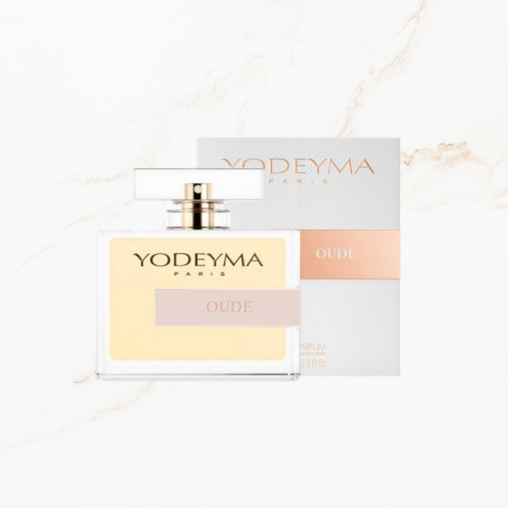Seyso Yodeyma Oude parfum fles luxe mysterieus design