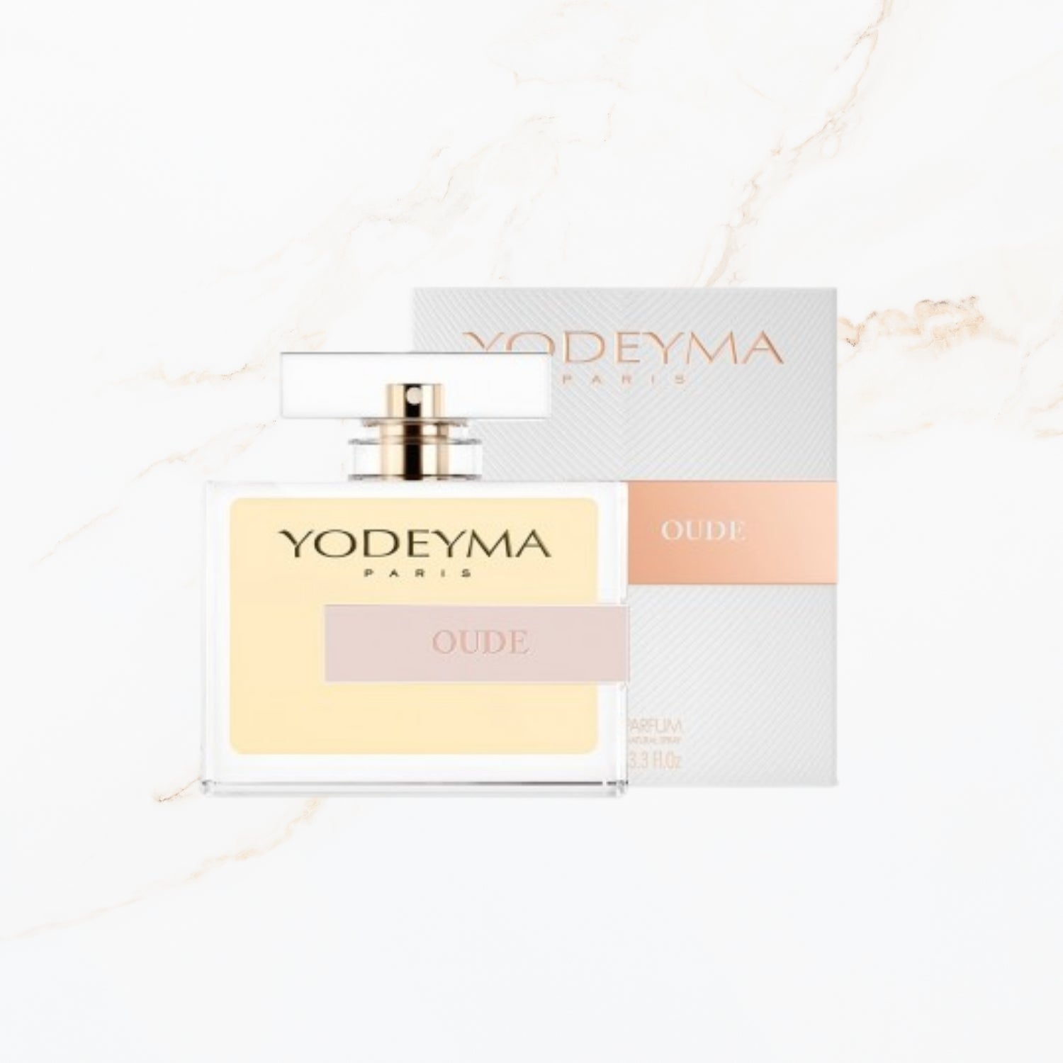 Seyso Yodeyma Oude parfum fles luxe mysterieus design