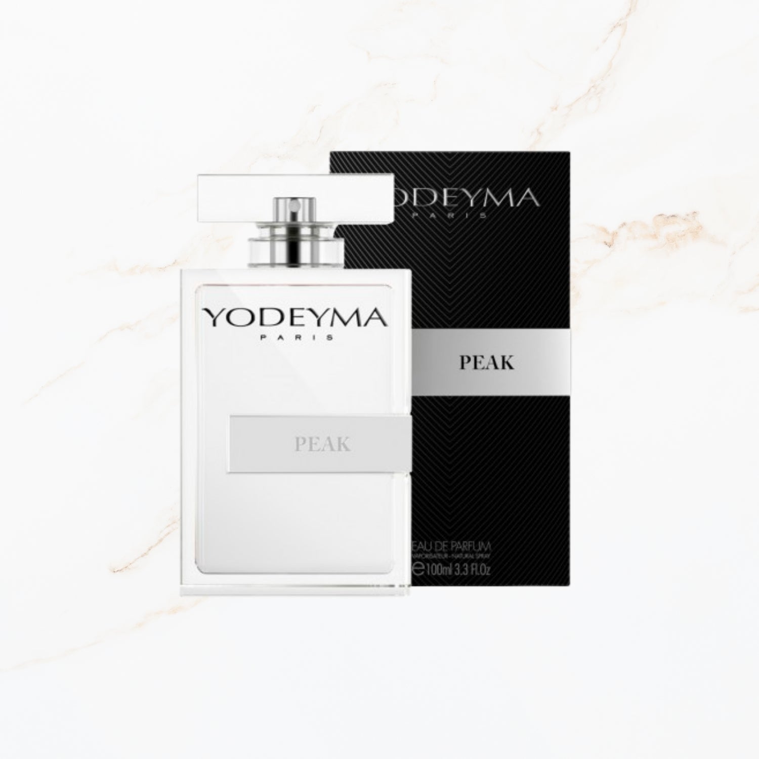 Seyso Yodeyma Peak parfum fles stoer intens design