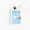 Seyso Yodeyma Resolu parfum fles modern stoer design