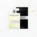 Seyso Yodeyma Root parfum fles stoer krachtig design