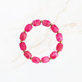 Roze kralen armband