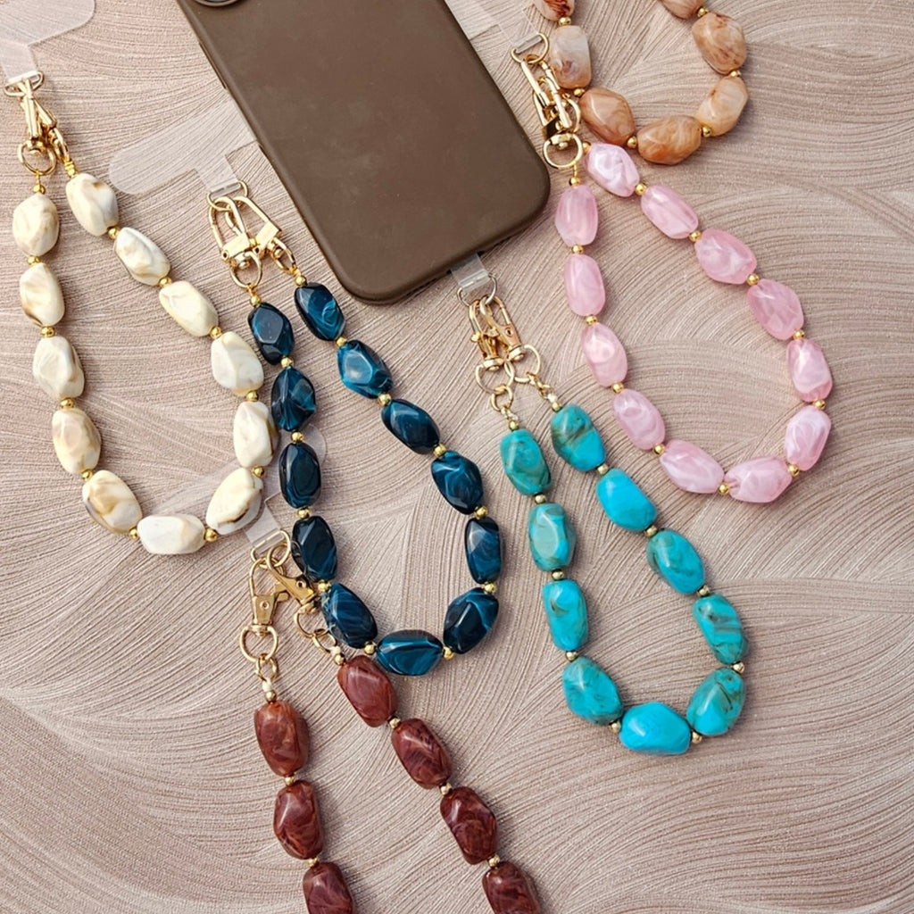 Chunky roze telefoonkoord
