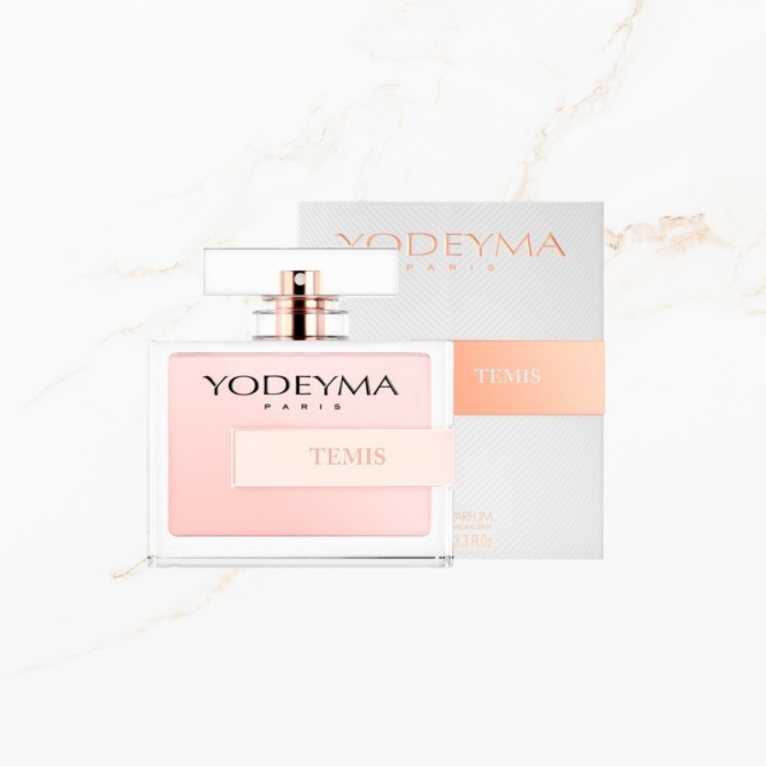 Seyso Yodeyma Temis parfum fles elegant mysterieus design