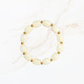 Witte kralen armband