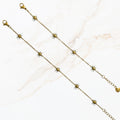Witte parel bloem kralen armband