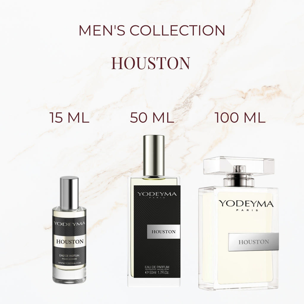 Yodeyma Housten parfum verkrijgbaar in 15 ml 50 ml en 100 ml