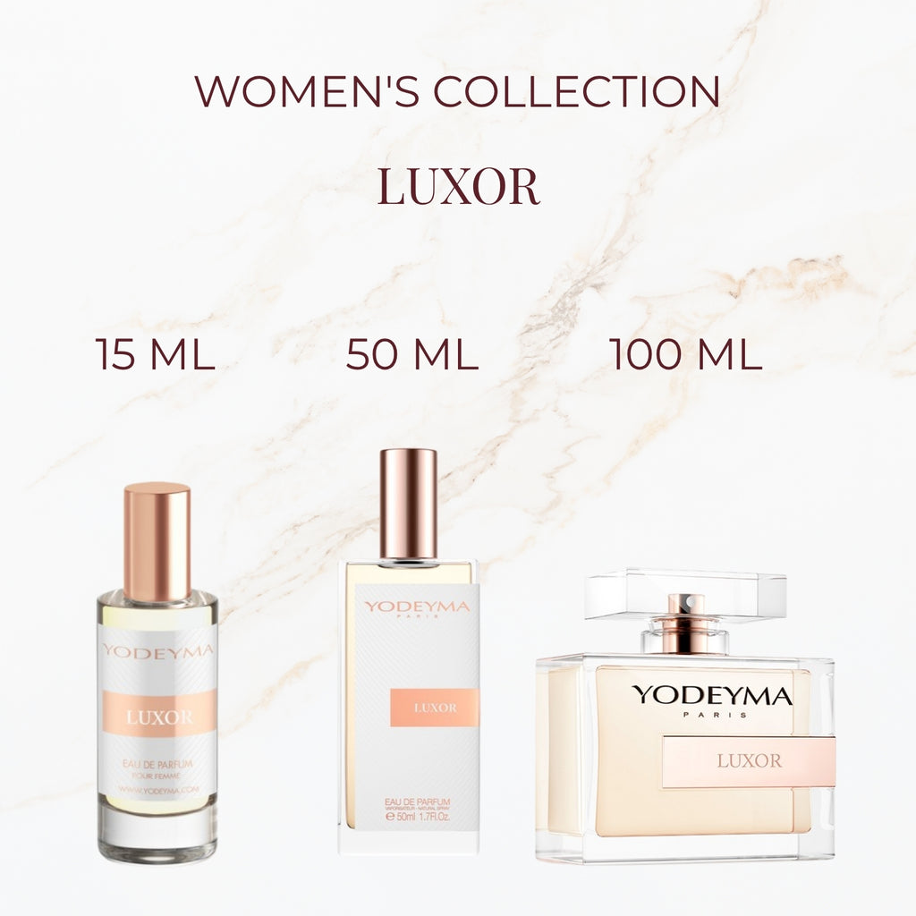Yodeyma Luxor parfum verkrijgbaar in 15 ml 50 ml en 100 ml