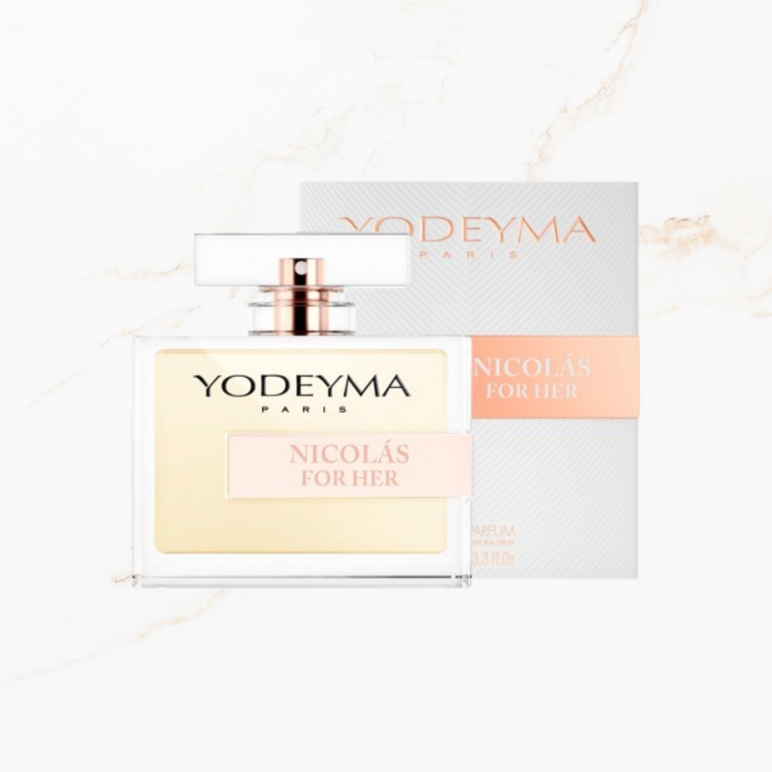 Yodeyma Nicolás For Her Eau de Parfum met luxe verpakking