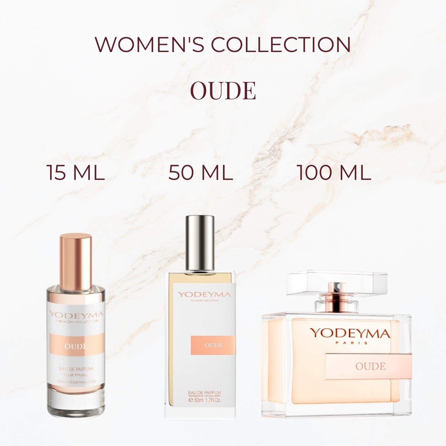 Yodeyma Oude parfum verkrijgbaar in 15 ml 50 ml en 100 ml