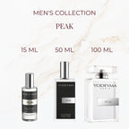 Yodeyma Peak parfum verkrijgbaar in 15 ml 50 ml en 100 ml