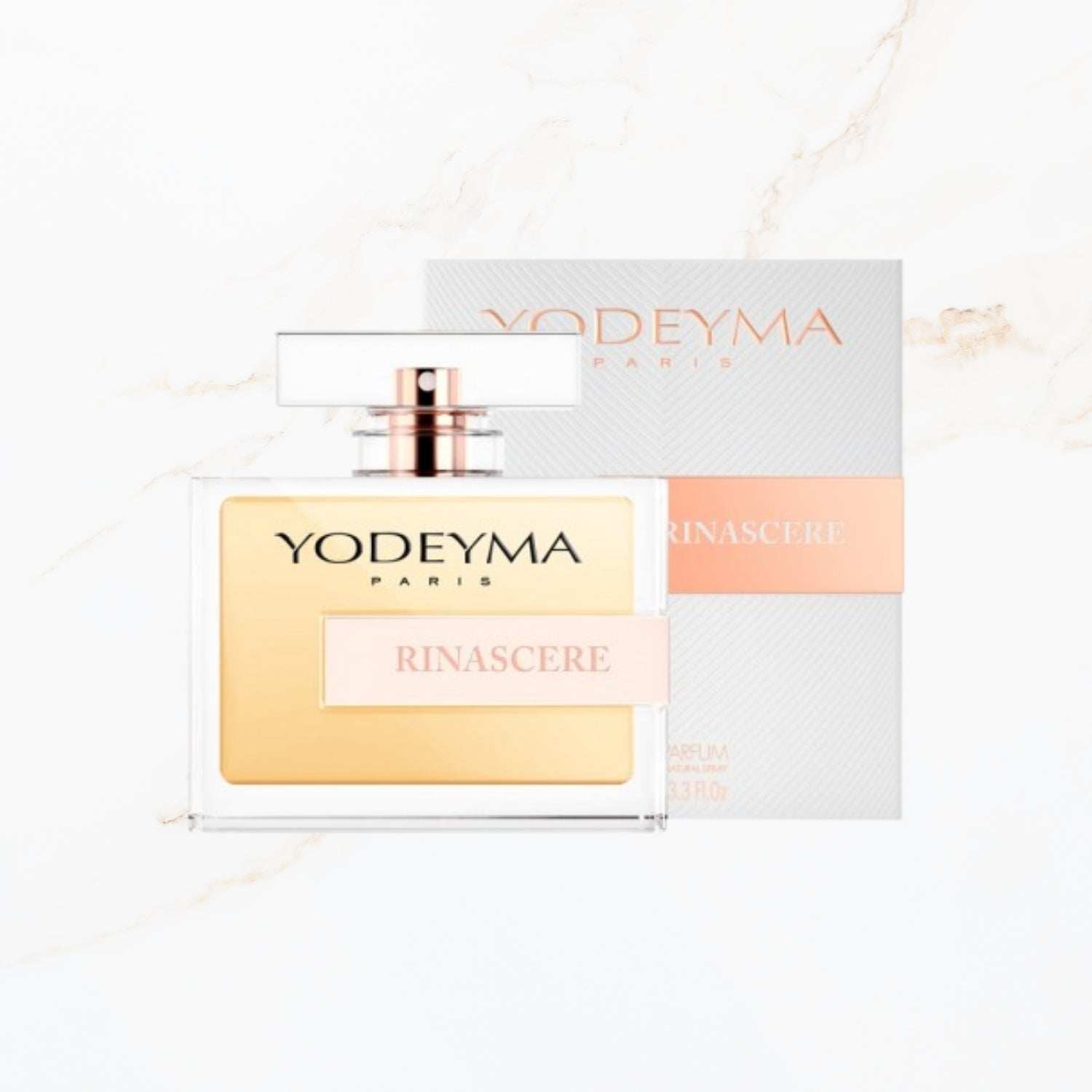 Yodeyma Rinascere Eau de Parfum met luxe verpakking