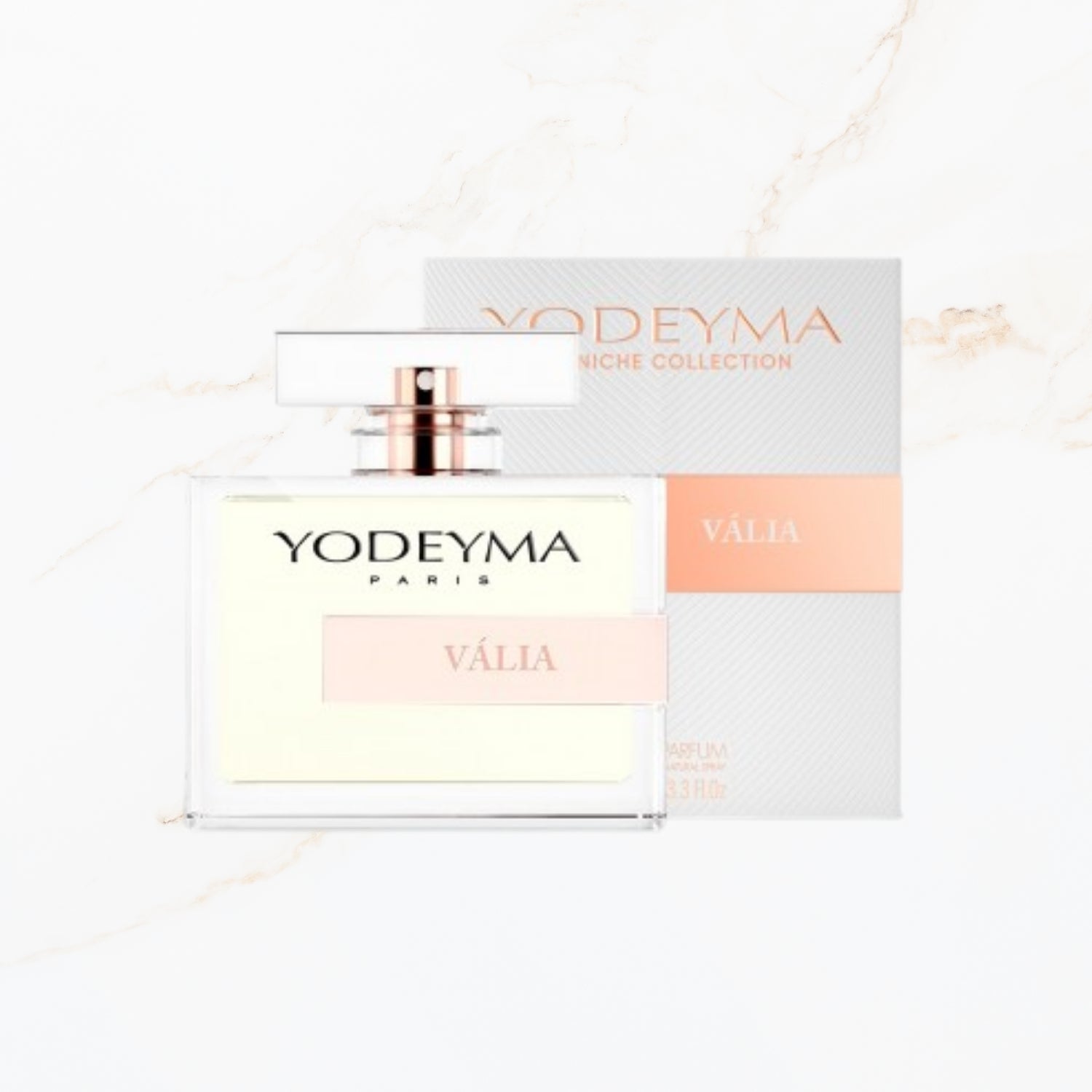 Yodeyma Vália Eau de Parfum met luxe verpakking
