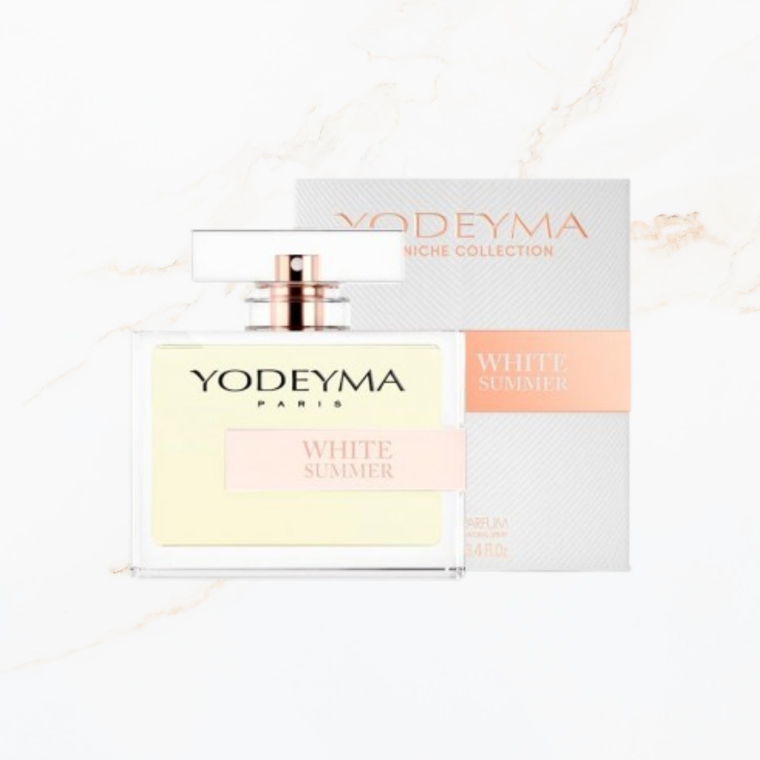 Yodeyma White Summer Eau de Parfum met luxe verpakking