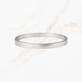 Zilverkleurige bangle