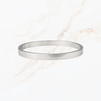 Zilverkleurige bangle