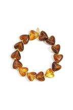 Elastische hartjes armband