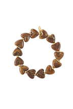 Elastische hartjes armband